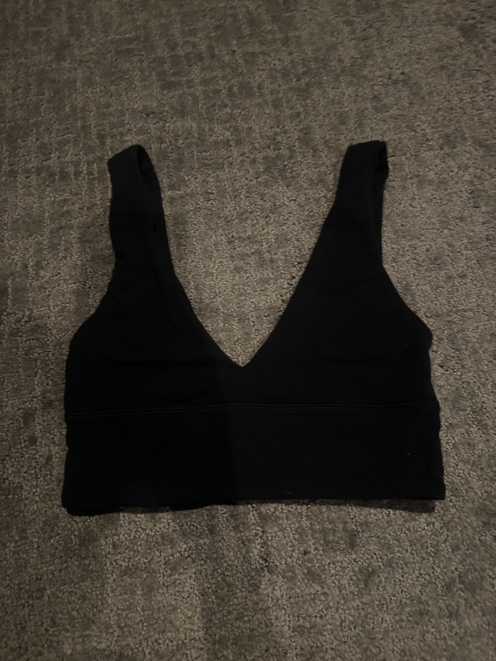 Lululemon Black Women's V-Neck Bralette
